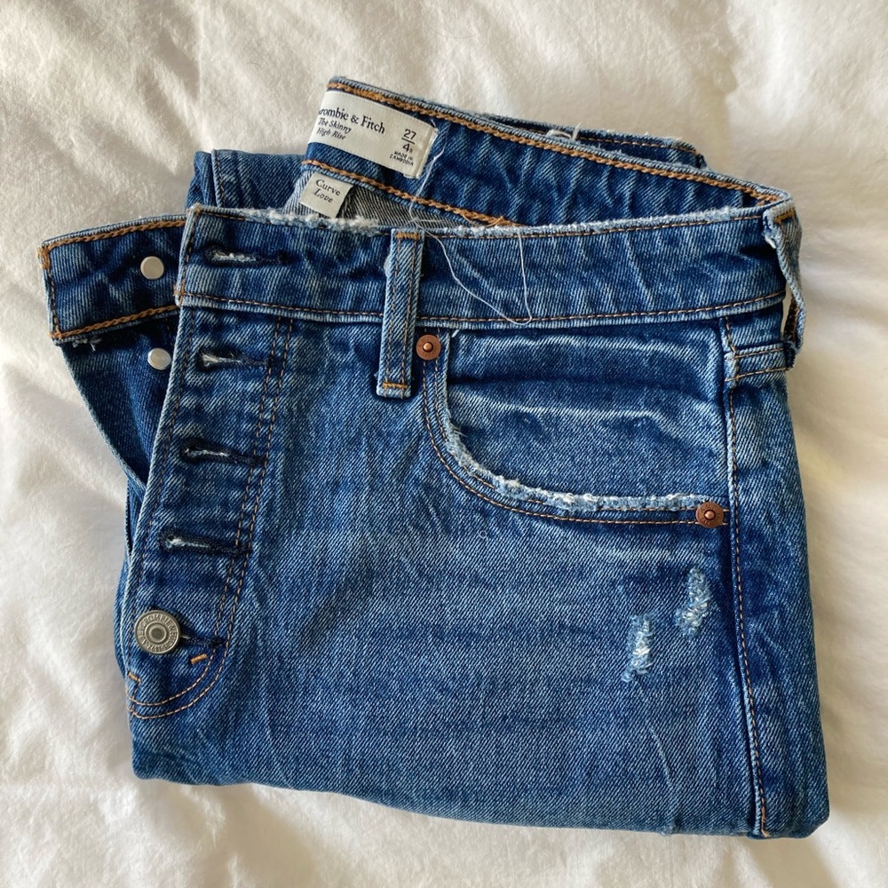 Abercrombie & Fitch Blue Denim Jeans